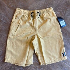 Hurley Boy’s Yellow Swim Shorts Size Medium